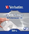 VERBATIM CUSTODIE CARTA CD-DVD 50 PACK