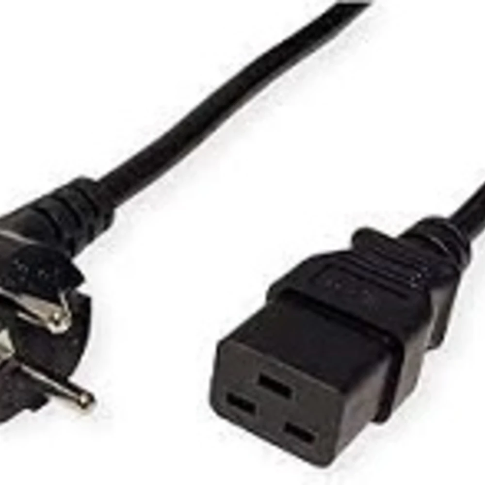 Power Cord C19/Schuko M mt.1.80 Nero