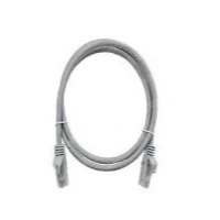PATCH CORD Cat.6 UTP SNAGLESS PVC GREY mt.5