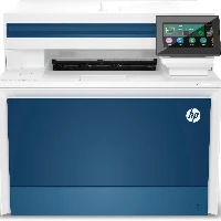 HP Color LaserJet Pro MFP 4302fdn Printer, Color, Printer for Small medium business, Print, copy, scan, fax, Print from phone or tablet Automatic document feeder Two-sided printing, Laser, Colour printing, 600 x 600 DPI, A4, Direct printing, Blue, White