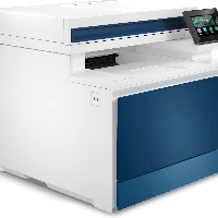 HP Color LaserJet Pro MFP 4302fdw Printer, Color, Printer for Small medium business, Print, copy, scan, fax, Wireless Print from phone or tablet Automatic document feeder, Laser, Colour printing, 600 x 600 DPI, A4, Direct printing, Blue, White