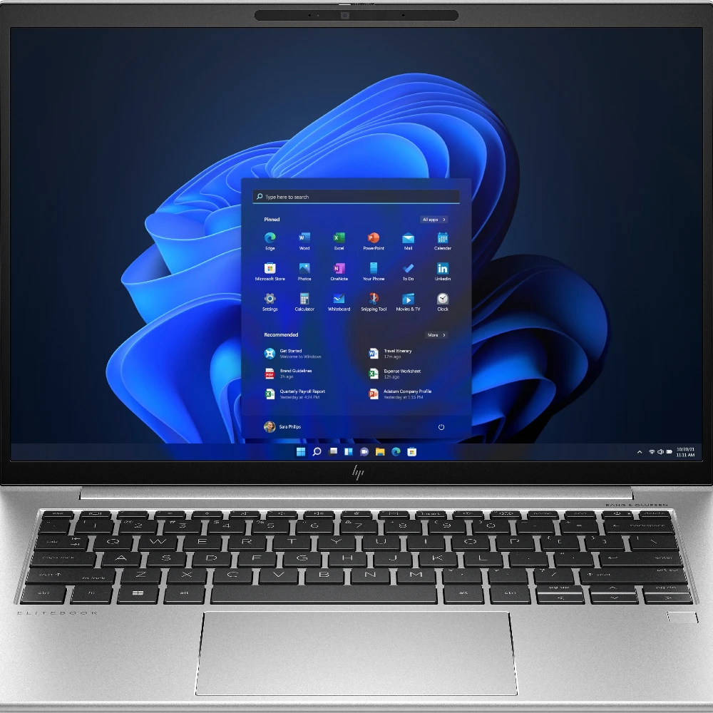 HP EliteBook 845 14 G10, AMD Ryzen 7 PRO, 3.3 GHz, 35.6 cm (14