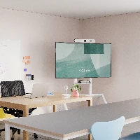 Logitech - Cover videoconferenza - pulibile - fronte