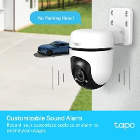 Outdoor Pan/Tilt Security Wi-Fi Camera, 1080p (1920*1080), 2.4 GHz, Horizontal 360, Pan/Tilt, Smart Detection and Notifications (mo