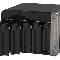 QNAP TS-AI642-8G, NAS, Tower, ARM, Cortex-A76, Black