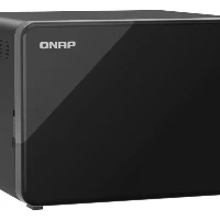QNAP TS-AI642-8G, NAS, Tower, ARM, Cortex-A76, Black