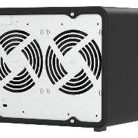 QNAP TS-AI642-8G, NAS, Tower, ARM, Cortex-A76, Black