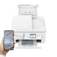 Canon PIXMA TS7750i, Inkjet, Colour printing, 1200 x 1200 DPI, Colour copying, A4, White