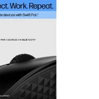 HP 425 Programmable Bluetooth Mouse, 108.6 mm, 61.6 mm, 38 mm, 89 g, 108 mm, 46 mm