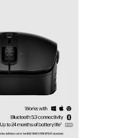 HP 425 Programmable Bluetooth Mouse, 108.6 mm, 61.6 mm, 38 mm, 89 g, 108 mm, 46 mm