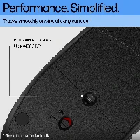 HP 425 Programmable Bluetooth Mouse, 108.6 mm, 61.6 mm, 38 mm, 89 g, 108 mm, 46 mm