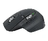 Logitech MX Master 3 Advanced Wireless Mouse, Right-hand, Laser, RF Wireless + Bluetooth, 4000 DPI, Graphite