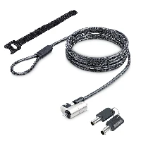 StarTech.com Nano Laptop Cable Lock, 6ft (2m), Anti-Theft Keyed Lock, Security Cable Locks Nano Slot Computers, For HP EliteBook/Lenovo ThinkPad X1/2-1 Laptops, Cut-Resistant Steel Cable Lock For Laptop (NANOK-LAPTOP-LOCK) - Blocco cavo di sicurezza - ner