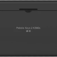 Logitech Pebble Keys 2 K380s, Mini, RF Wireless + Bluetooth, Scissor key switch, QWERTY, Graphite