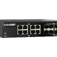 QNAP QSW-3216R-8S8T, Unmanaged, L2, 10G Ethernet (100/1000/10000), Rack mounting