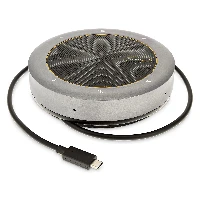 StarTech.com USB-C Speakerphone Docking Station, Mini Portable Conference Speaker and Audio Dock, USB-C to VGA/4K HDMI, 2x USB-A Hub, Mic/Speaker, Teams/Zoom/Softphone Speakerphone, Grey, Windows 10, Windows 10 Education, Windows 10 Education x64, Windows 10 Enterprise, Windows 10..., Mac OS X 10.15 Catalina, Mac OS X 11.0 Big Sur, Mac OS X 12.0 Monterey, Mac OS X 13.0 Ventura, 100 - 10000 Hz, Omnidirectional, Wired