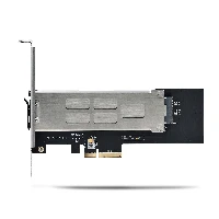 StarTech.com M.2 NVMe SSD to PCIe x4 Mobile Rack/Backplane with Removable Tray for PCI Express Expansion Slot, Tool-less Installation, PCIe 4.0/3.0 Hot-Swap Drive Bay, Key Lock - 2 Keys Included, PCIe, M.2, PCIe 4.0, Black, Silver, PC, 10000 h