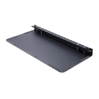 StarTech.com Clamp-On Steel Desk Corner Sleeve for L-Shaped/Corner Desk, For 0.5-1.5in (12.7-38.1mm) Desks, Increase Space for Keyboard/Mouse, Desk Extender/Tray For Wooden/Steel Desks, Ships Assembled, Steel, Black, 332 mm, 635 mm, 52 mm, 5 kg
