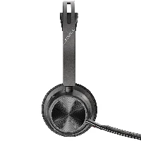 HP Poly VFOCUS2 USB-A Headset with charge stand, Wireless, Office/Call center, 176 g, Headset, Black