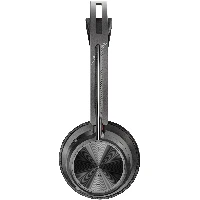 HP Poly VFOCUS2 USB-A Headset with charge stand, Wireless, Office/Call center, 176 g, Headset, Black