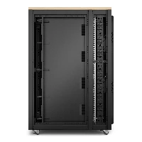 APC NetShelter Soundproof, 32U, Server Rack Enclosure, 230V, Maple