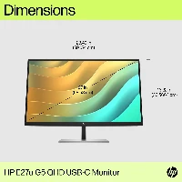 HP E27u G5, 68.6 cm (27