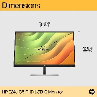 HP E24u G5, 60.5 cm (23.8