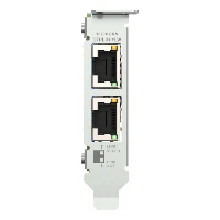 QNAP QXG-10G2T, Internal, Wired, PCI Express, Ethernet, 10000 Mbit/s, Green