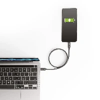 StarTech.com 1.6ft Thunderbolt 4 Cable - 40Gbps - 100W PD - 4K/8K Video - Intel-Certified Thunderbolt Cable - Compatible w/USB 4/Thunderbolt 3/USB 3.2/USB Type-C/DisplayPort, Male, Male, 0.5 m, Black, Nickel, 40 Gbit/s