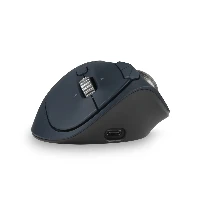 Kensington Pro Fit Ergo TB550 Trackball, Right-hand, Trackball, RF Wireless + Bluetooth, 1600 DPI, Black, Grey