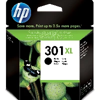 HP 301XL High Yield Black Original Ink Cartridge, High (XL) Yield, Pigment-based ink, 8 ml, 430 pages, 1 pc(s)