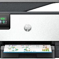 HP OfficeJet Pro 9125e All-in-One Printer, Color, Printer for Small medium business, Print, copy, scan, fax, + Instant Ink eligible Print from phone or tablet Touchscreen Smart Advance Scan Instant Paper Front USB flash drive port Two-sided printing Two-sided scanning Automatic document feeder Fax, Thermal inkjet, Colour printing, 4800 x 1200 DPI, A4, Direct printing, Grey