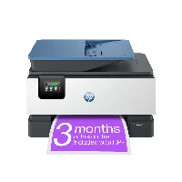 HP OfficeJet Pro 9125e All-in-One Printer, Color, Printer for Small medium business, Print, copy, scan, fax, + Instant Ink eligible Print from phone or tablet Touchscreen Smart Advance Scan Instant Paper Front USB flash drive port Two-sided printing Two-sided scanning Automatic document feeder Fax, Thermal inkjet, Colour printing, 4800 x 1200 DPI, A4, Direct printing, Grey