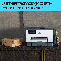 HP OfficeJet Pro 9132e All-in-One Printer, Color, Printer for Small medium business, Print, copy, scan, fax, Wireless + Instant Ink eligible Two-sided printing Two-sided scanning Automatic document feeder Fax Touchscreen Smart Advance Scan Instant Paper, Thermal inkjet, Colour printing, 4800 x 1200 DPI, A4, Direct printing, Grey