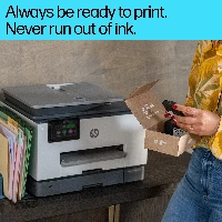HP OfficeJet Pro 9132e All-in-One Printer, Color, Printer for Small medium business, Print, copy, scan, fax, Wireless + Instant Ink eligible Two-sided printing Two-sided scanning Automatic document feeder Fax Touchscreen Smart Advance Scan Instant Paper, Thermal inkjet, Colour printing, 4800 x 1200 DPI, A4, Direct printing, Grey