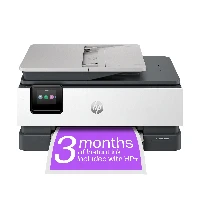 HP OfficeJet Pro 8132e All-in-One Printer, Color, Printer for Home, Print, copy, scan, fax, Instant Ink eligible Automatic document feeder Touchscreen Quiet mode Print over VPN with +, Thermal inkjet, Colour printing, 4800 x 1200 DPI, A4, Direct printing, Grey