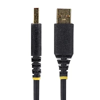 StarTech.com 2ft (60cm) 2-Port USB to Serial Adapter Cable, Interchangeable DB9 Screws/Nuts, COM Retention, USB-A to DB9 RS232, FTDI, Level-4 ESD Protection, Windows/macOS/ChromeOS/Linux - Rugged TPE Construction, USB-A, 2 x DB-9 RS-232, 0.6 m, Black, Grey