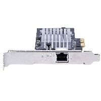 StarTech.com 1-Port 10Gbps PCIe Network Adapter Card, Network Card for PC/Server, Six-Speed PCIe Ethernet Card with Jumbo Frame Support, NIC/LAN Interface Card, 10GBASE-T and NBASE-T, Internal, Wired, PCIe, Ethernet, 10000 Mbit/s, Black