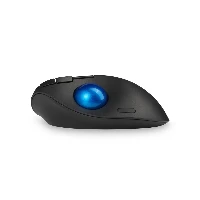 Kensington Pro Fit Ergo TB450 Trackball, Right-hand, Trackball, RF Wireless + Bluetooth, 1600 DPI, Black, Blue