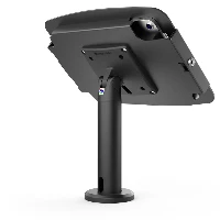 Compulocks iPad 10.9 10th Gen Space Enclosure Tilting Stand 8 - Kit montaggio (involucro, Supporto poli) - per tablet - kiosk - bloccabile - alluminio ad alta purezza - nero - dimensione schermo 10.9 - installabile su superficie - per Apple 10.9-inch