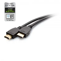 C2G 3m Ultra High Speed HDMI Cable with Ethernet - 8K 60Hz, 3.6 m, HDMI Type A (Standard), HDMI Type A (Standard), 48 Gbit/s, Audio Return Channel (ARC), Black