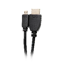 C2G 3m High Speed HDMI to Micro HDMI Cable with Ethernet - 4K 60Hz, 3 m, HDMI Type A (Standard), HDMI Type D (Micro), 3D, 10.2 Gbit/s, Black