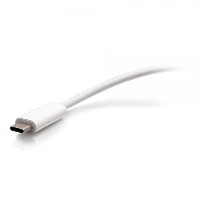 C2G USB-C to HDMI, VGA, USB-A, and RJ45 Multiport Adapter - 4K 30Hz - White, Wired, USB 3.2 Gen 1 (3.1 Gen 1) Type-C, 10,100,1000 Mbit/s, White, 1920 x 1200 pixels, 1920 x 1200 pixels