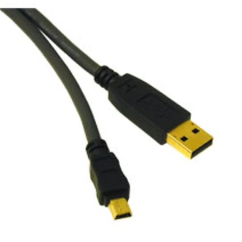 C2G Ultima USB 2.0 A/Mini-B Cable 5.0m, 5 m, USB A, Mini-USB B, 480 Mbit/s