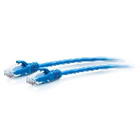C2G 1.2m Cat6a Snagless Unshielded (UTP) Slim Ethernet Patch Cable - Blue, 1.2 m, Cat6a, U/UTP (UTP), RJ-45, RJ-45