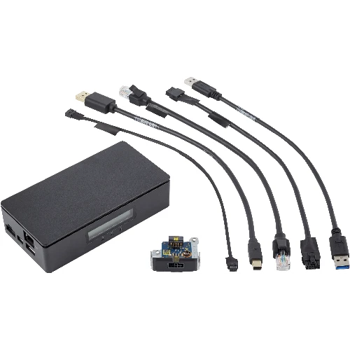 HP 7K6E4AA, RJ-45, Mini DisplayPort, RJ-45, USB 3.2 Gen 1 (3.1 Gen 1), Black, 0 - 50 C, 130 mm, 70 mm