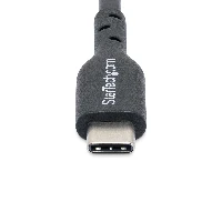 StarTech.com 2m (6ft) USB C Charging Cable, USB-C Cable, USB 2.0 Type-C Laptop Charger Cord, 60W 3A Power Delivery, TPE Jacket, USB-C Data Transfer Cable, M/M, 2 m, USB C, USB C, USB 2.0, 480 Mbit/s, Black