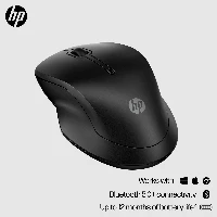 HP 255 Dual Mouse, Ambidextrous, Optical, RF Wireless + Bluetooth, 1600 DPI, Black