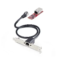 StarTech.com 1-Port 2.5GbE M.2 2280 Network Card, Multi-Gigabit Speeds (2.5G/1G/100M/10M), NBASE-T (802.3bz) NIC, M.2 B+M Key, PCIe Ethernet Interface, For SFF/Desktop PCs, Internal, Wired, M.2, Ethernet, 2500 Mbit/s, Red