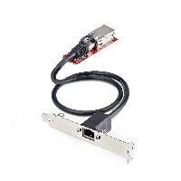 StarTech.com 1-Port 2.5GbE M.2 2280 Network Card, Multi-Gigabit Speeds (2.5G/1G/100M/10M), NBASE-T (802.3bz) NIC, M.2 B+M Key, PCIe Ethernet Interface, For SFF/Desktop PCs, Internal, Wired, M.2, Ethernet, 2500 Mbit/s, Red